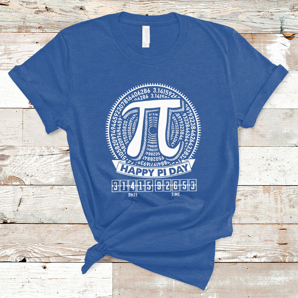 Happy Pi Day Can't Stop Won't Stop Number Pi Math Lover T-Shirt - Wonder Print Shop
