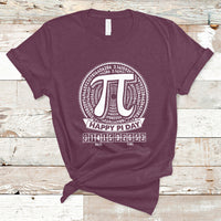 Happy Pi Day Can't Stop Won't Stop Number Pi Math Lover T-Shirt - Wonder Print Shop