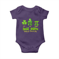 Funny Teacher St Patricks Day Baby Onesie Irish Math 3.14 Pi Shamrock Teacher Happy  Day