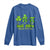 Funny Teacher St Patricks Day Long Sleeve Shirt Irish Math 3.14 Pi Shamrock Teacher Happy  Day