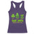 Funny Teacher St Patricks Day Racerback Tank Top Irish Math 3.14 Pi Shamrock Teacher Happy  Day