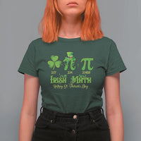 Funny Teacher St Patricks Day T Shirt For Women Irish Math 3.14 Pi Shamrock Teacher Happy  Day - Wonder Print Shop