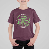 Funny Teacher St Patricks Day T Shirt For Kid Pi Day 3.14 Irish Funny Pirish Math Number Pi - Wonder Print Shop