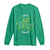 Funny Teacher St Patricks Day Long Sleeve Shirt Pi Day 3.14 Irish Funny Pirish Math Number Pi
