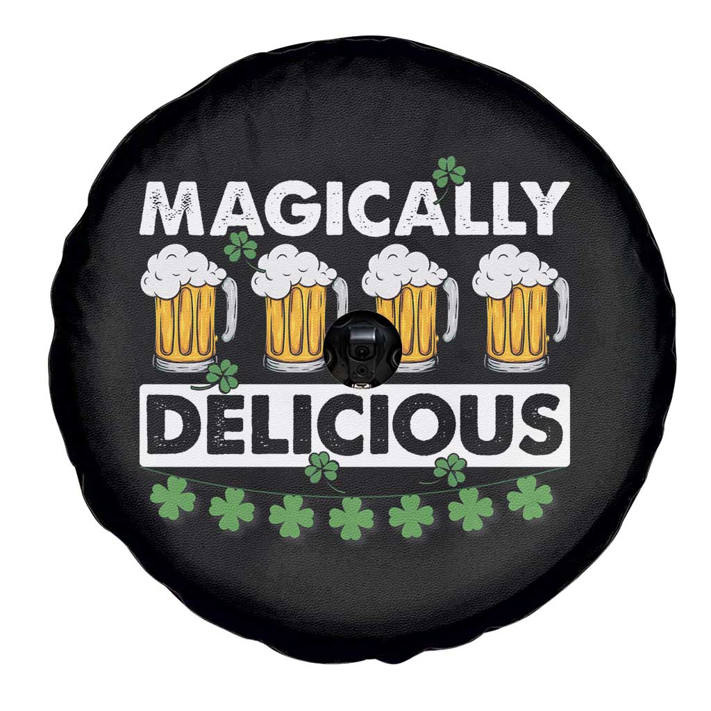 Funny St Patricks Day Drinking Spare Tire Cover Magically Delicious Beers Lovers