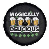 Funny St Patricks Day Drinking Spare Tire Cover Magically Delicious Beers Lovers
