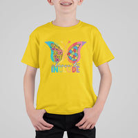 Choose To Include Autism Acceptance Spectrum Neurodiversity Kid T-Shirt - Wonder Print Shop