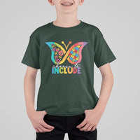 Choose To Include Autism Acceptance Spectrum Neurodiversity Kid T-Shirt - Wonder Print Shop