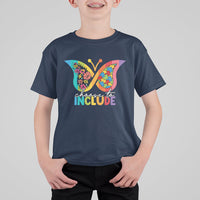 Choose To Include Autism Acceptance Spectrum Neurodiversity Kid T-Shirt - Wonder Print Shop