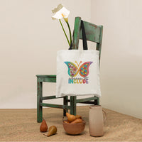 Choose To Include Autism Acceptance Spectrum Neurodiversity SPED Teacher Gift, Autism Awareness Tote Bag, Tote Bag - Wonder Print Shop