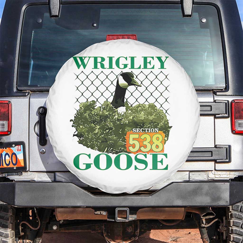 Funny Wrigley Goose Spare Tire Cover Section 538 Chicago