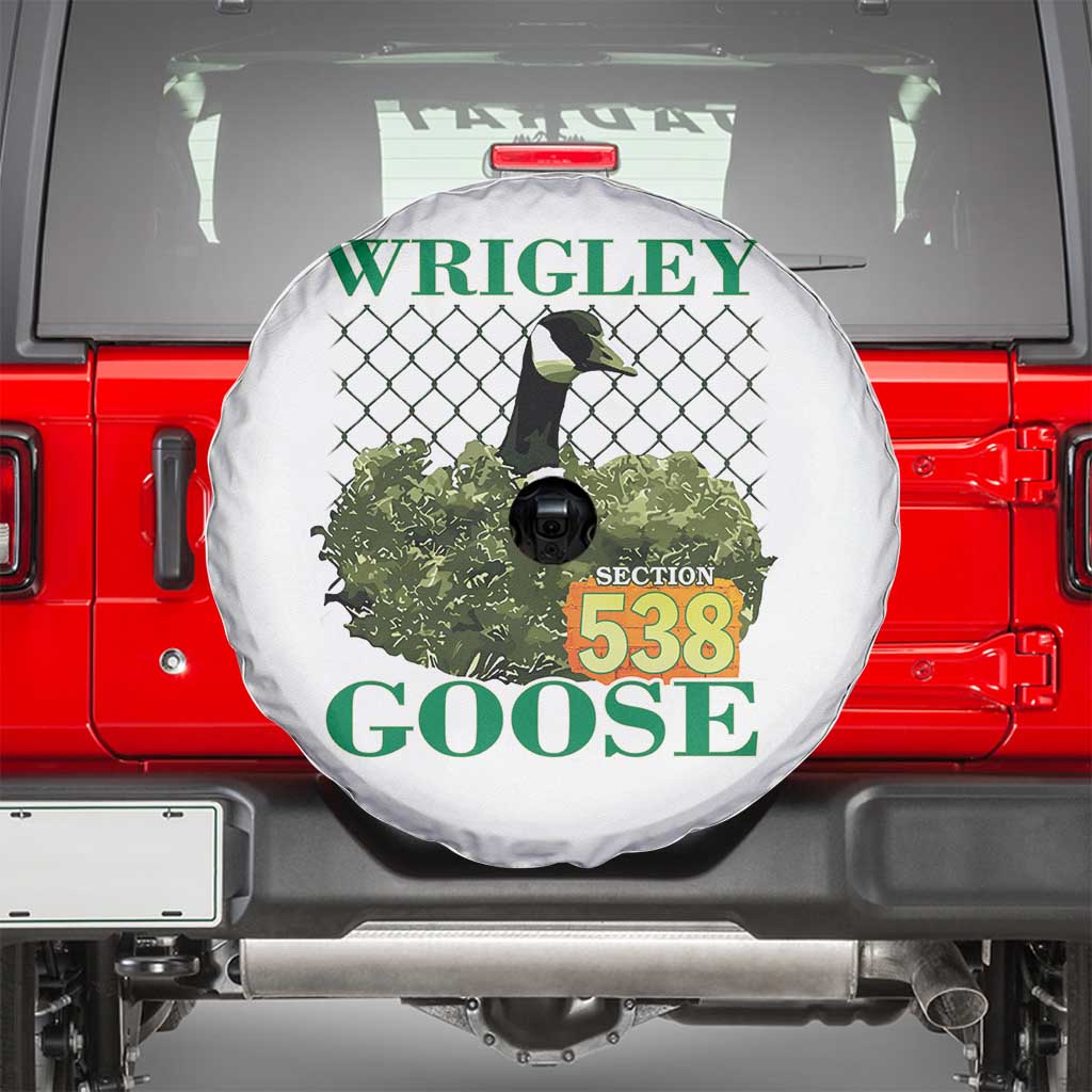 Funny Wrigley Goose Spare Tire Cover Section 538 Chicago