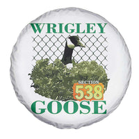 Funny Wrigley Goose Spare Tire Cover Section 538 Chicago