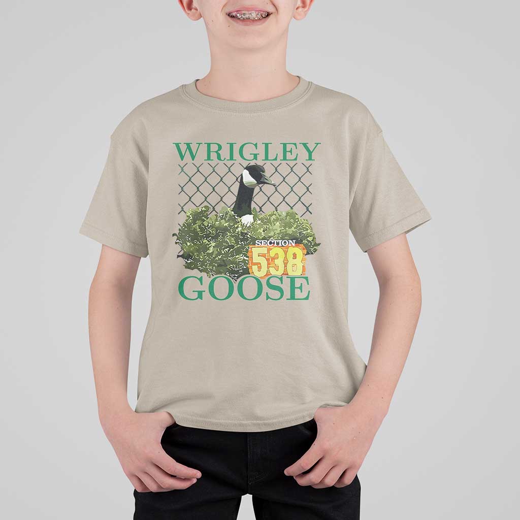 Funny Wrigley Goose T Shirt For Kid Section 538 Chicago