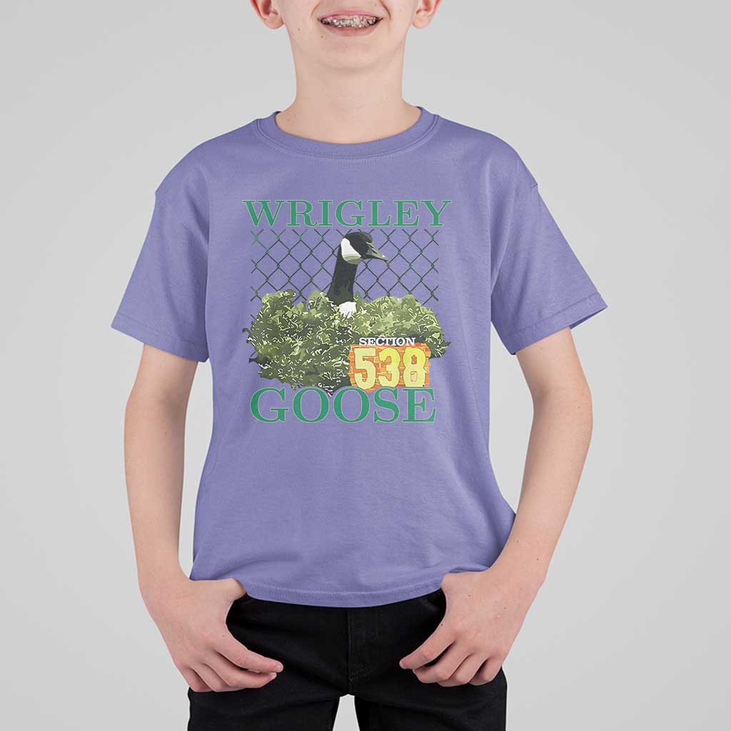 Funny Wrigley Goose T Shirt For Kid Section 538 Chicago