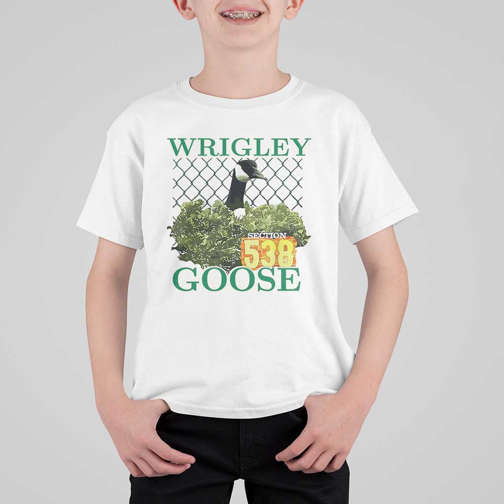 Funny Wrigley Goose T Shirt For Kid Section 538 Chicago