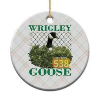 Funny Wrigley Goose Ceramic Ornament Section 538 Chicago - Wonder Print Shop