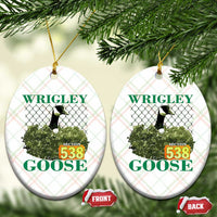 Funny Wrigley Goose Ceramic Ornament Section 538 Chicago - Wonder Print Shop