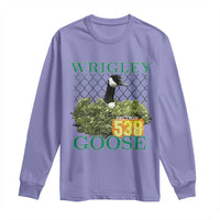 Funny Wrigley Goose Long Sleeve Shirt Section 538 Chicago