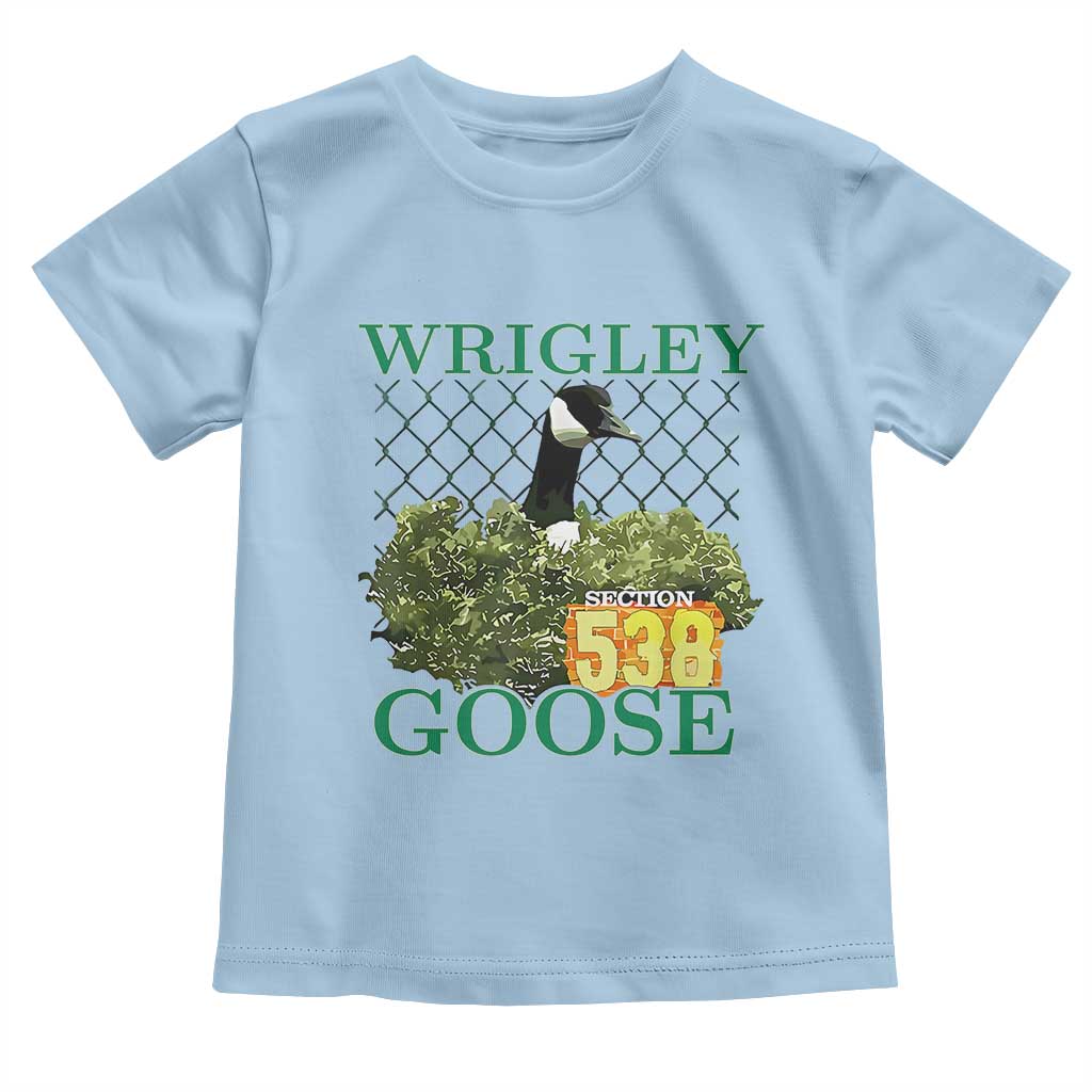 Funny Wrigley Goose Toddler T Shirt Section 538 Chicago