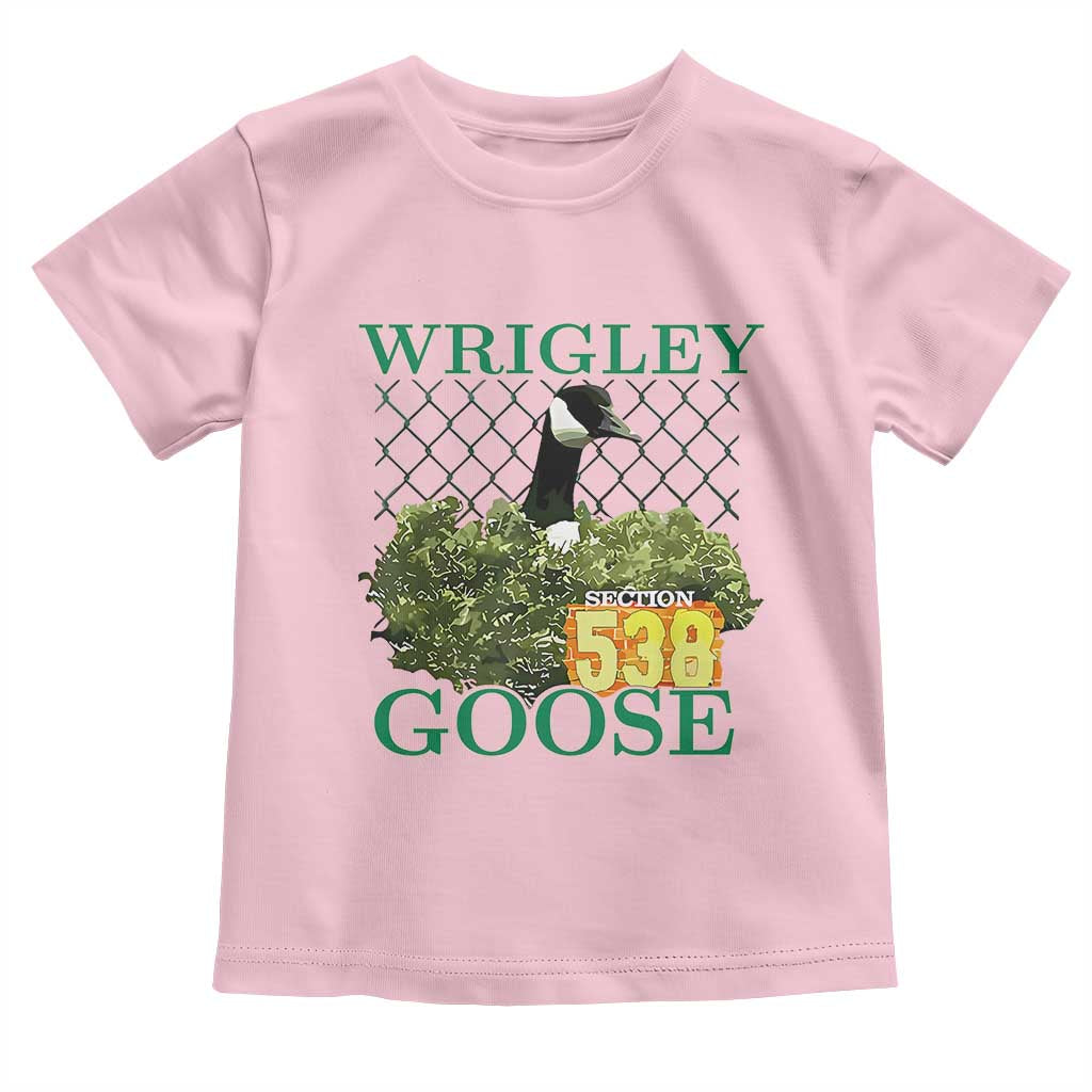 Funny Wrigley Goose Toddler T Shirt Section 538 Chicago