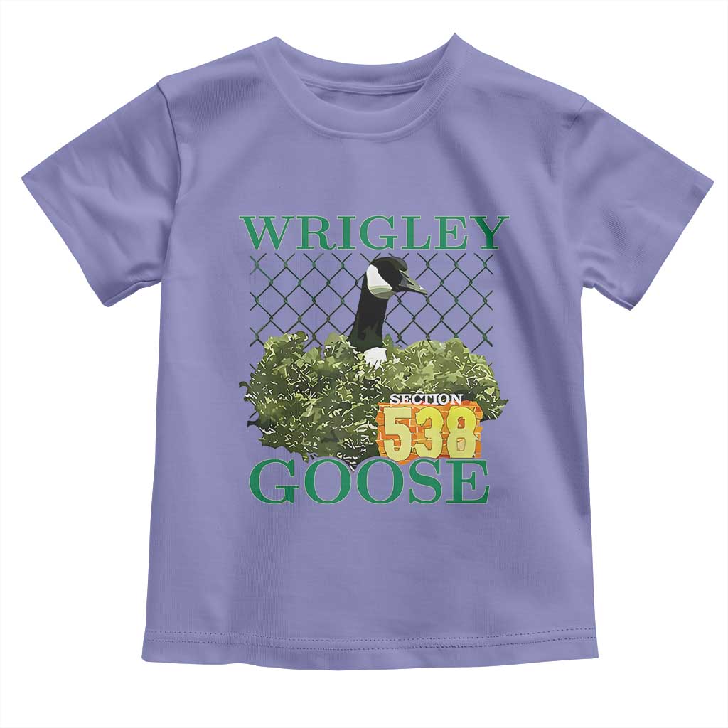 Funny Wrigley Goose Toddler T Shirt Section 538 Chicago
