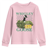 Funny Wrigley Goose Youth Sweatshirt Section 538 Chicago