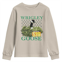 Funny Wrigley Goose Youth Sweatshirt Section 538 Chicago
