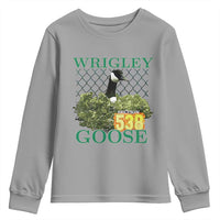 Funny Wrigley Goose Youth Sweatshirt Section 538 Chicago