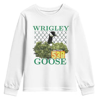 Funny Wrigley Goose Youth Sweatshirt Section 538 Chicago