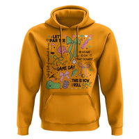 Lets Par-tee Coquette Golf Bows Hoodie Pink and Green Gear Girls Game Day Golfing Tradition