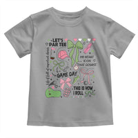 Lets Par-tee Coquette Golf Bows Toddler T Shirt Pink and Green Gear Girls Game Day Golfing Tradition