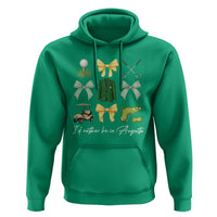 Funny Id Rather Be In Augusta Coquette Golfer Hoodie Georgia Golf Traditions Golfing Fan Aesthetic
