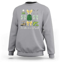 Funny Id Rather Be In Augusta Coquette Golfer Sweatshirt Georgia Golf Traditions Golfing Fan Aesthetic