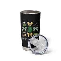 Funny Id Rather Be In Augusta Coquette Golfer Tumbler Cup Georgia Golf Traditions Golfing Fan Aesthetic