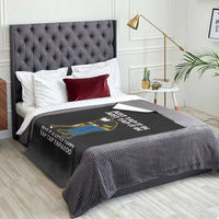 Just Tap It In Funny Golfer Throw Blanket Tappy Tap Taparoo Putting Golfing Humor Retro Golf Lover