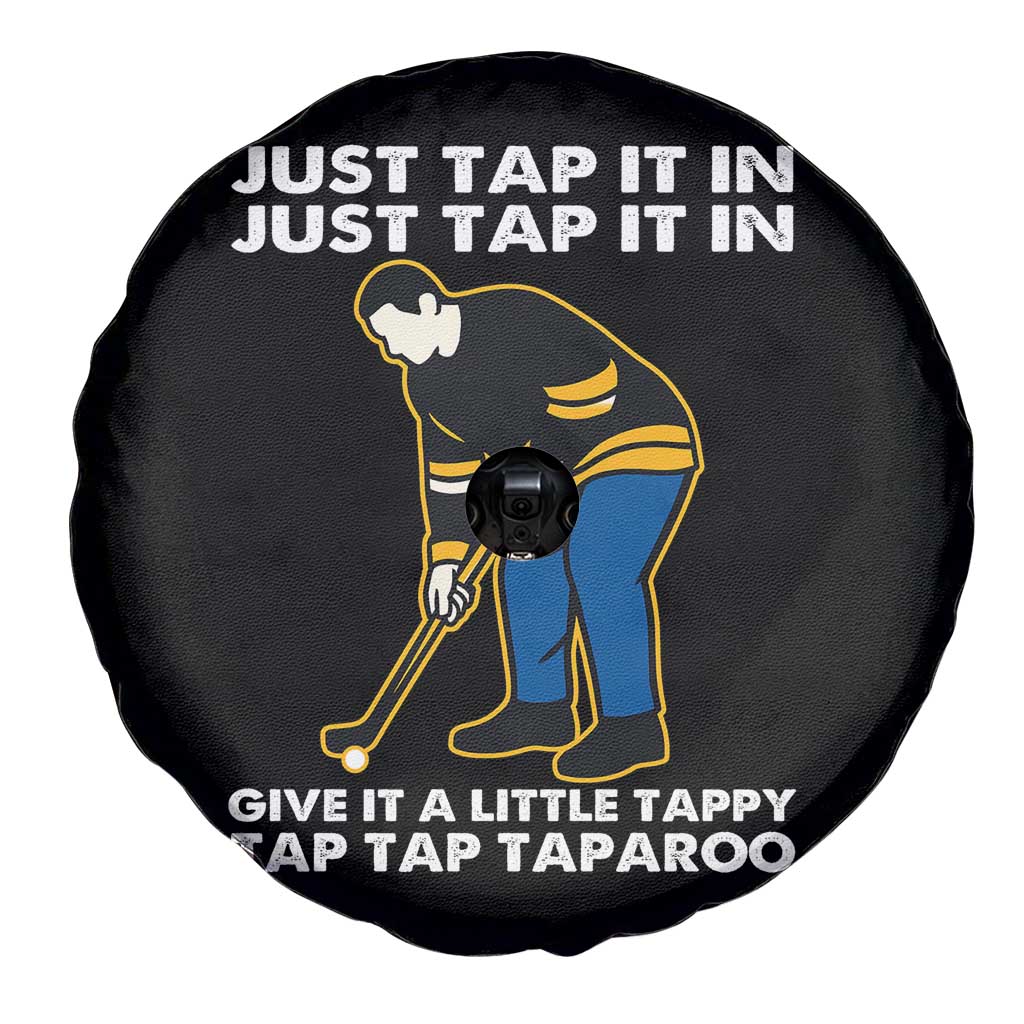Just Tap It In Funny Golfer Spare Tire Cover Tappy Tap Taparoo Putting Golfing Humor Retro Golf Lover