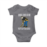 Just Tap It In Funny Golfer Baby Onesie Tappy Tap Taparoo Putting Golfing Humor Retro Golf Lover