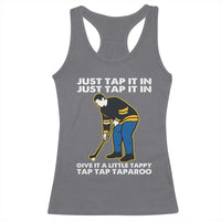 Just Tap It In Funny Golfer Racerback Tank Top Tappy Tap Taparoo Putting Golfing Humor Retro Golf Lover