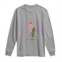 Par Then Bar Ladies Club Vintage Long Sleeve Shirt Retro Womens Golfing 19th Hole Humor Preppy Country
