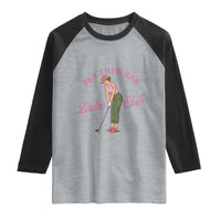 Par Then Bar Ladies Club Vintage Raglan Shirt Retro Womens Golfing 19th Hole Humor Preppy Country