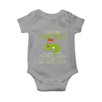 I Was One Under Today Funny Golf Humor Baby Onesie Sarcastic Golfer Joke Gift for Amateur Golfing Enthusiasts n Dads