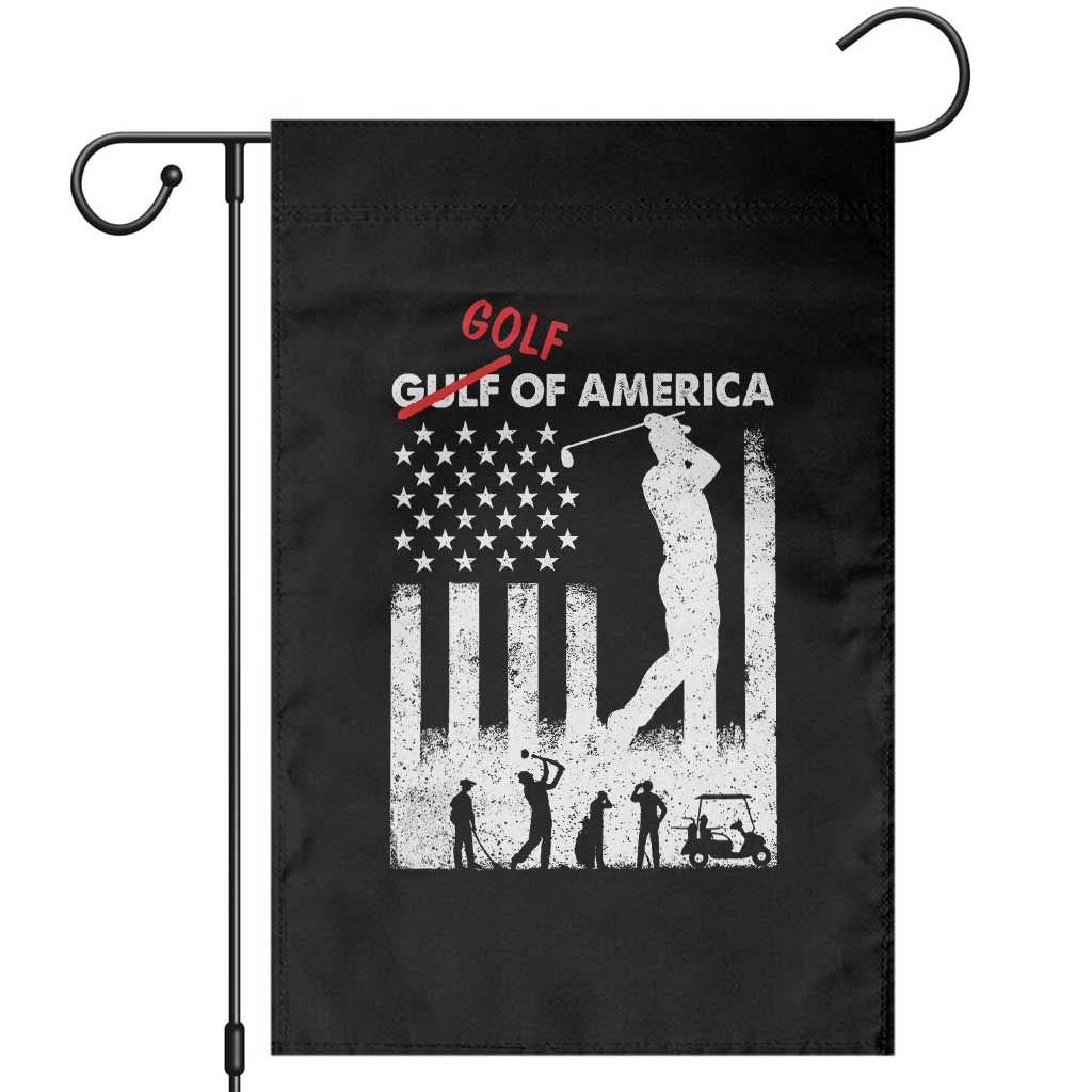 Golf Of America Patriotic USA Flag Garden Flag Funny Golfing Pun American Sports Gift for Patriotic Golfers n Dads