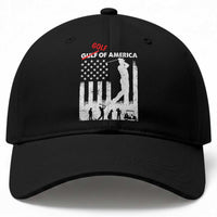 Golf Of America Patriotic USA Flag Baseball Cap Funny Golfing Pun American Sports Gift for Patriotic Golfers n Dads