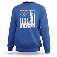 Golf Of America Patriotic USA Flag Sweatshirt Funny Golfing Pun American Sports Gift for Patriotic Golfers n Dads