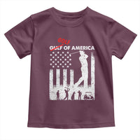 Golf Of America Patriotic USA Flag Toddler T Shirt Funny Golfing Pun American Sports Gift for Patriotic Golfers n Dads
