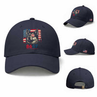 Vintage Patriotic German Shepherd 1776 Graphic Baseball Cap American Flag Sunglasses Cool Dog 4th of July Distressed