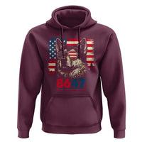 Vintage Patriotic German Shepherd 1776 Graphic Hoodie American Flag Sunglasses Cool Dog 4th of July Distressed