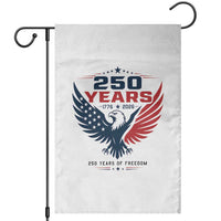 250 Years of Freedom Commemorative Patriotic Eagle Garden Flag Majestic American Flag Winged Eagle 1776 to 2026 Semiquincentennial