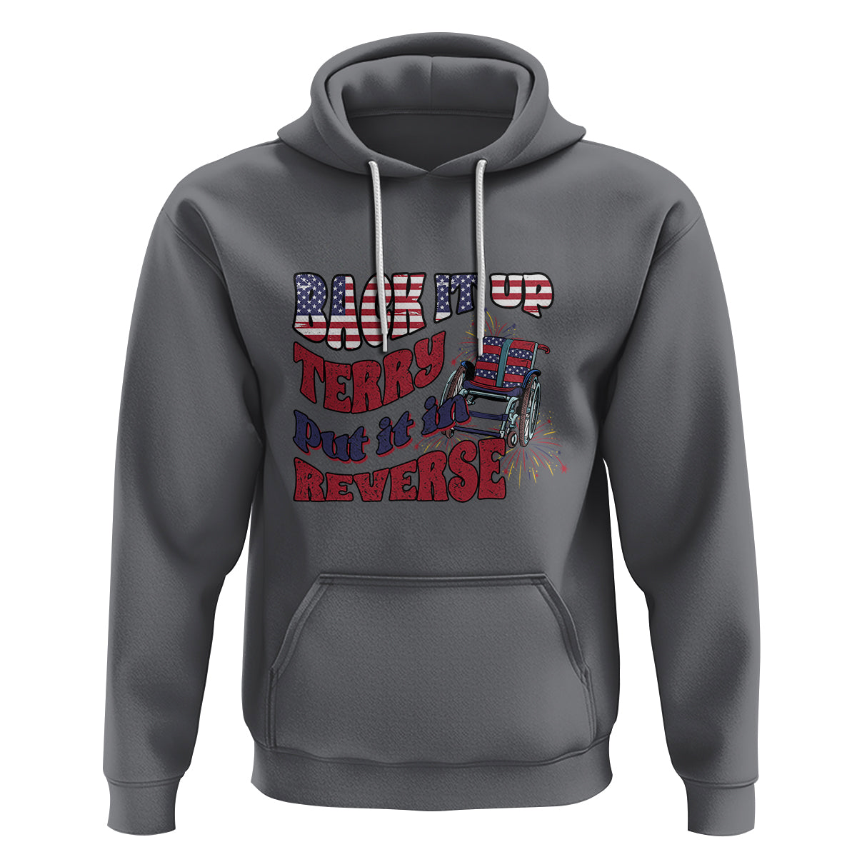 Funny 4th Of July Hoodie Back Up Terry Put It In Reverse Fireworks Retro Groovy - Wonder Print Shop